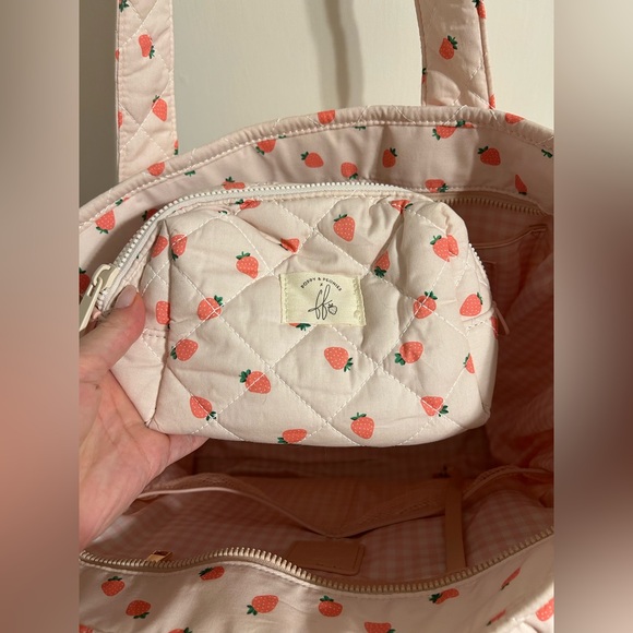 Poppy & Peonies x ff bag with small insert bag - Picture 4 of 8